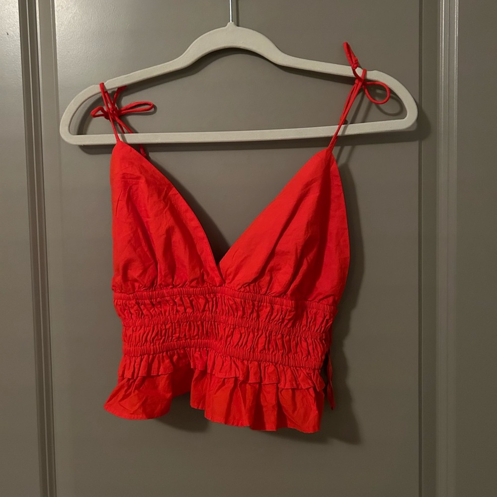 red going out top